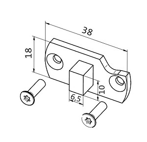 RevoLine S Adapter 6,5 x 10 mm
